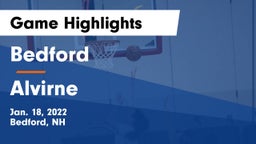 Bedford  vs Alvirne  Game Highlights - Jan. 18, 2022