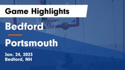 Bedford  vs Portsmouth  Game Highlights - Jan. 24, 2023