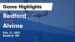 Bedford  vs Alvirne  Game Highlights - Feb. 21, 2023