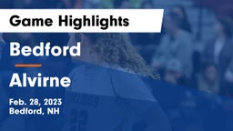 Bedford  vs Alvirne  Game Highlights - Feb. 28, 2023