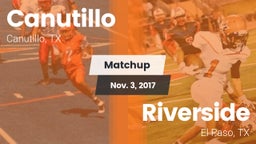 Matchup: Canutillo High vs. Riverside  2017