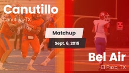 Matchup: Canutillo High vs. Bel Air  2019