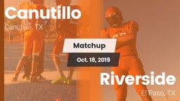 Matchup: Canutillo High vs. Riverside  2019
