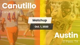 Matchup: Canutillo High vs. Austin  2020