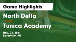 North Delta  vs Tunica Academy Game Highlights - Nov. 22, 2021