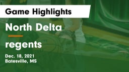 North Delta  vs regents  Game Highlights - Dec. 18, 2021