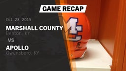 Recap: Marshall County  vs. Apollo  2015