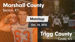 Matchup: Marshall County vs. Trigg County  2016