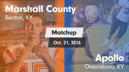 Matchup: Marshall County vs. Apollo  2016
