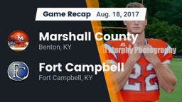 Recap: Marshall County  vs. Fort Campbell  2017