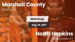 Matchup: Marshall County vs. North Hopkins  2017