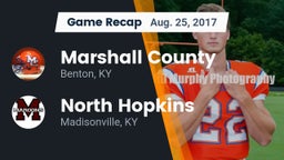 Recap: Marshall County  vs. North Hopkins  2017
