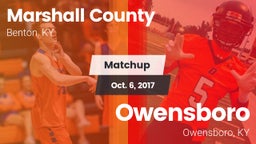 Matchup: Marshall County vs. Owensboro  2017