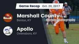 Recap: Marshall County  vs. Apollo  2017