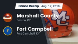 Recap: Marshall County  vs. Fort Campbell  2018