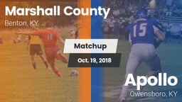 Matchup: Marshall County vs. Apollo  2018