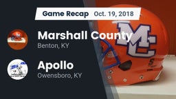 Recap: Marshall County  vs. Apollo  2018