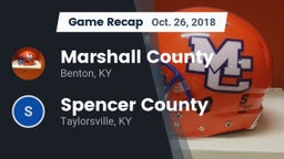 Recap: Marshall County  vs. Spencer County  2018