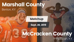 Matchup: Marshall County vs. McCracken County  2019