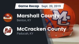 Recap: Marshall County  vs. McCracken County  2019