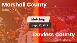 Matchup: Marshall County vs. Daviess County  2019