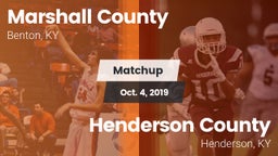 Matchup: Marshall County vs. Henderson County  2019