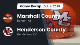 Recap: Marshall County  vs. Henderson County  2019