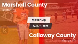 Matchup: Marshall County vs. Calloway County  2020