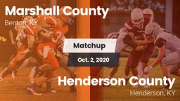 Matchup: Marshall County vs. Henderson County  2020