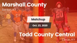 Matchup: Marshall County vs. Todd County Central  2020