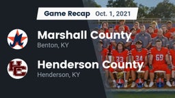 Recap: Marshall County  vs. Henderson County  2021