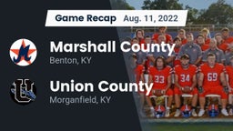 Recap: Marshall County  vs. Union County  2022