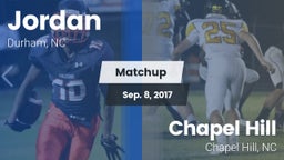 Matchup: Jordan  vs. Chapel Hill  2017