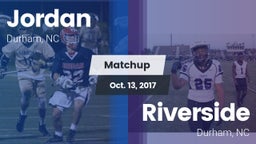 Matchup: Jordan  vs. Riverside  2017