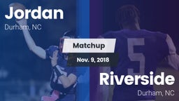 Matchup: Jordan  vs. Riverside  2018