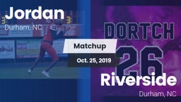 Matchup: Jordan  vs. Riverside  2019