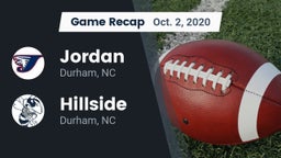 Recap: Jordan  vs. Hillside  2020