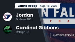Recap: Jordan  vs. Cardinal Gibbons  2023