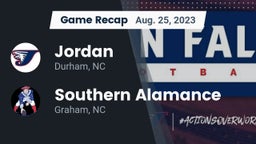 Recap: Jordan  vs. Southern Alamance  2023