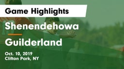Shenendehowa  vs Guilderland  Game Highlights - Oct. 10, 2019