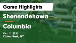 Shenendehowa  vs Columbia  Game Highlights - Oct. 2, 2021