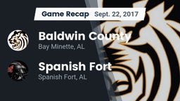 Recap: Baldwin County  vs. Spanish Fort  2017