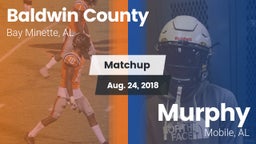 Matchup: Baldwin County High vs. Murphy  2018