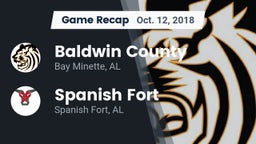 Recap: Baldwin County  vs. Spanish Fort  2018