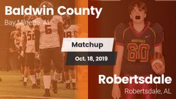 Matchup: Baldwin County High vs. Robertsdale  2019