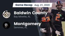 Recap: Baldwin County  vs. Montgomery  2020