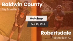 Matchup: Baldwin County High vs. Robertsdale  2020