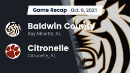 Recap: Baldwin County  vs. Citronelle  2021