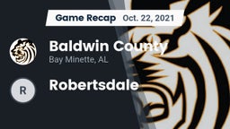 Recap: Baldwin County  vs. Robertsdale 2021