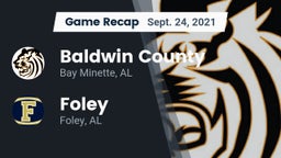 Recap: Baldwin County  vs. Foley  2021